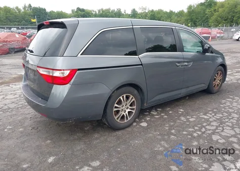 2011 Honda Odyssey Ex-L from USA, damaged, VIN 5FNRL5H62BB071421
